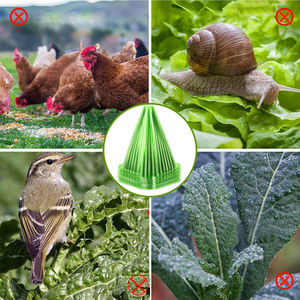 Couvre-plantes réutilisables en plastique Couvre-cloches en plastique pour protéger les graines Semis Petites fleurs Convient pour les légumes et les fleurs - Product Image 6