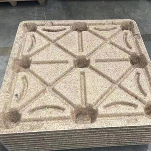 Palette en <span class=keywords><strong>bois</strong></span> pressé légère à 4 voies 1050*1050mm - <span class=keywords><strong>Bois</strong></span> recyclé pour le stockage et l'expédition industriels - Product Image 5