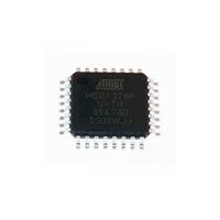 Microcontrôleur MCU série ATmega ATMEGA328P-AU, 8 bits, AVR RISC, 20 MHz, 32 Ko Flash, TQFP32, IC intégré embarqué, original, neuf