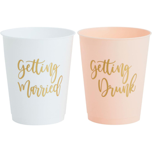 Gobelets pour enterrement de vie de jeune fille 16 oz blancs, gobelets de mariée pour fête prénuptiale, fête des mères et Pâques, accessoires de boisson, gobelets pour enterrement de vie de jeune fille - Product Image 1