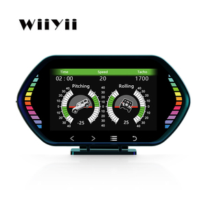 Wiiyui 2023 OBD2 GPS <span class=keywords><strong>LCD</strong></span> Công cụ Chẩn đoán với HUD đo nhiệt độ nước cho xe ô tô F12 xe OBD2 đo - Product Image 5