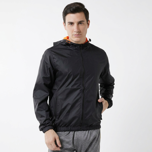 Stylish Design <b>Canvas</b> Winter Windbreaker Jacket Lightweight Anti-Wrinkle Comfortable Contrasting Colors Breathable Men - Product Image 1