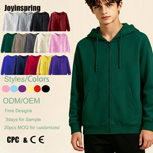 Sudadera con capucha personalizada para hombre, con cremallera completa, multipack, manga larga, forro polar, informal, con estampado de corazones, 50% algodón, 50% poliéster, color grafito - Product Image 1