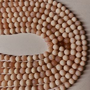 Cuentas de Ópalo Rosa Natural, Cuentas Redondas Calibradas de 8MM, Cuentas de Piedras Preciosas Naturales, Precio al por Mayor, Ópalo Rosa de Alta Calidad - Product Image 1