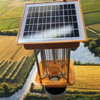 Tueur de moustiques solaire à LED pour la lutte antiparasitaire dans les fermes et les jardins, étanche IP68