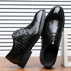 Chaussures Oxford en cuir poli de qualité supérieure pour hommes, style 2025 - Imperméables, brillance miroir, polyvalentes, chaussures de cérémonie, chaussures de mariage - Product Image 4