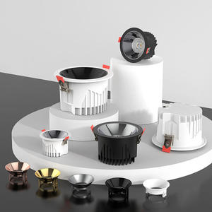 Регулируемый светодиодный светильник <span class=keywords><strong>COB</strong></span> с высокой яркостью, антибликовым покрытием, с высоким уровнем люменов, алюминиевый корпус, Рейтинг IP44 - Product Image 4