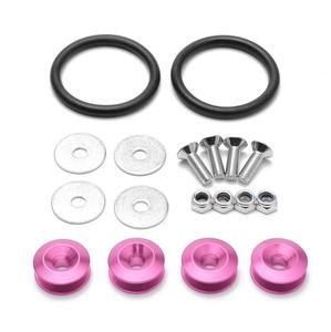 Sujetadores de liberación rápida para parachoques de coche, Kit de soportes para guardabarros de maletero, aluminio y arandela - Product Image 4