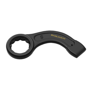 Llave de impacto de vástago curvado de alta resistencia Baolian, hexagonal de un solo extremo, métrica 46/55/36mm, grado industrial - Product Image 1