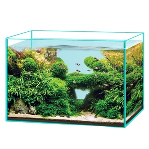 <span class=keywords><strong>Acquario</strong></span> in <span class=keywords><strong>vetro</strong></span> Ultra trasparente da 66 galloni grande <span class=keywords><strong>acquario</strong></span> di cristallo per allevamento di coralli, Aquascaping e visualizzazione di <span class=keywords><strong>pesci</strong></span> Premium - Product Image 4