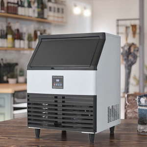 Tiêu thụ điện năng thấp yên tĩnh thương mại Ice Cube máy truy cập 100kg trong suốt hào phóng Máy làm đá - Product Image 4