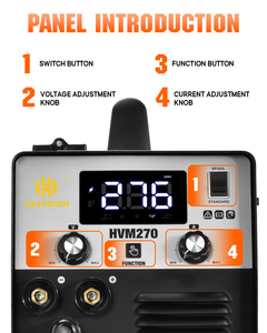 HITBOX HVM270 6IN1 5kg <span class=keywords><strong>MIG</strong></span> Synergic 50/60Hz <span class=keywords><strong>Plasma</strong></span> Cut <span class=keywords><strong>Tig</strong></span> Mma <span class=keywords><strong>MIG</strong></span> Soudeuses 6-en-un Machine Machine à <span class=keywords><strong>souder</strong></span> haute performance - Product Image 2