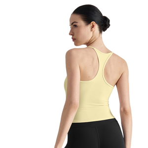 Nouveau débardeur de sport sans manches à dos nageur en maille de haute qualité à séchage rapide avec logo personnalisé, débardeur de yoga, débardeur uni sans manches - Product Image 4