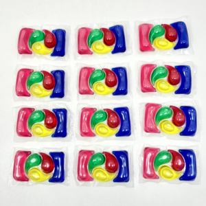 Hypoallergenic nenhuma cápsula descartável portátil amigável das vagens da roupa do fósforo Eco cápsulas do detergente do poder da limpeza eficiente - Product Image 3