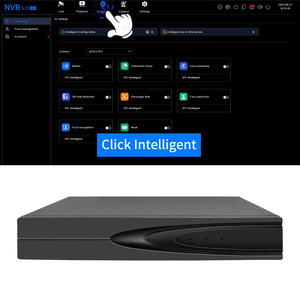 Kit NVR PoE 4K 8 canaux avec détection de reconnaissance faciale et fonction IA, système de caméra de sécurité 5MP, enregistreur vidéo réseau IA 8MP - Product Image 2