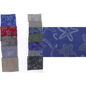 قماش للربطات العنق موردي الصين بالجملة للرجال أزياء الرجال مخصص التعادل ستوكات البوليستر الجاكار المنسوجة ربطة العنق النسيج - Product Image 1