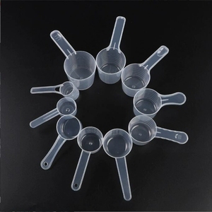 Cuchara Medidora de Plástico Blanca para Polvo, <span class=keywords><strong>20</strong></span> Gramos, 40 ml, Venta al por Mayor - Product Image 4