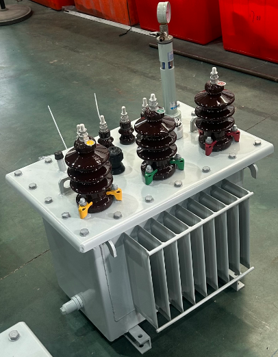 High Voltage 380V Oil Immersed Three-Phase Power Transformer 100kva 400kva 200kva 11kv Input 35kv Output HaiRui S13 ONAN Cooling