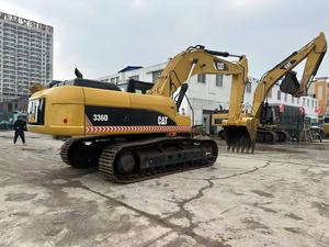 Quick Response Breakthrough Force High-Rise Building <b>Foundation</b> Caterpillar 36 Ton CAT 336D Used Track Excavator - Product Image 3