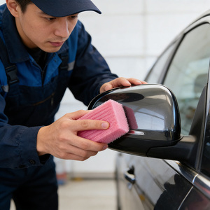 厚みのある高密度洗車スポンジ - 超吸収性、塗装に優しい、再利用可能、車、バイク、RVに適しています - Product Image 6