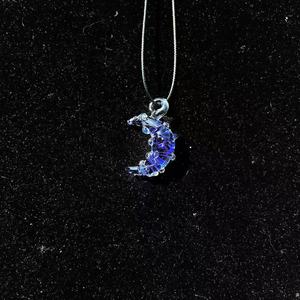 Creative Handmade Glazed Moon Pendant Personalized Fashion Jewelry Ornaments Diy Accessories Gift High-end <b>Light</b> Luxury - Product Image 4