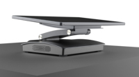 Pantalla táctil de 15,6 pulgadas Windows11, terminal Pos plegable, escritorio, restaurante inteligente, pedidos al por menor con sistema de terminales Pos WIFI NFC