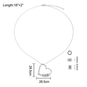 Korean Necklace <b>Cross</b> Border Multi Small MOQ Welcome Waterproof Steel Jewelry Weight Per Meter Gift - Product Image 3