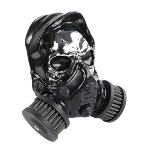 <span class=keywords><strong>Skull</strong></span> Hiệu Suất Cao Làm Thế Nào Dòng Chảy Bộ Lọc Không Khí Lượng Không Khí Cho Harley Touring Đường Phố Trượt Đường Trượt Đường Vua 2017 2023 - Product Image 4