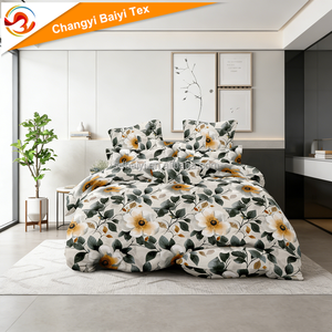 Juego de Ropa de Cama de Lujo Moderna con Estampado Disperso en 3D, Funda de Edredón y Sábanas de Poliéster, 3/4 Piezas - Product Image 2