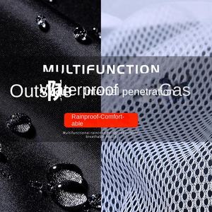 Completo Impermeabile Giacca e <span class=keywords><strong>Pantaloni</strong></span> per Moto/Elettromobile, Abbigliamento Antipioggia Divisibile per Uomo e <span class=keywords><strong>Donna</strong></span>, per Attività all'Aperto - Product Image 4