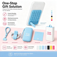 Support de téléphone en silicone avec logo personnalisé, ventouse puissante pour miroir, verre, vidéo, diffusion en direct