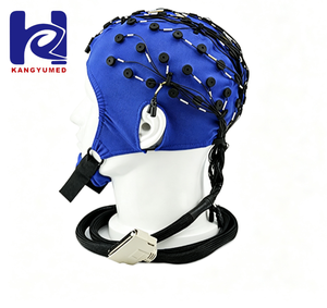 Maßgefertigte 20 bis 128-Kanal Gesinterte Ag/AgCl <span class=keywords><strong>EEG</strong></span> Trockenkopfzeile <span class=keywords><strong>EEG</strong></span>-Kappe MEDIZINISCHE MÜTZE für <span class=keywords><strong>EEG</strong></span>-Geräte - Product Image 6
