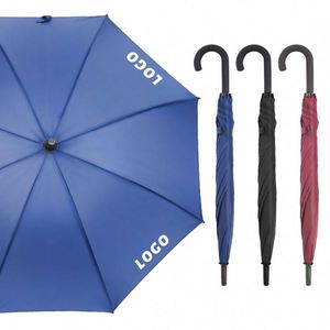 Paraguas Clásicos Personalizados con Logotipo, Impermeables, Totalmente Automáticos, Estructura Resistente, Resistentes al Viento, Rectos, de Gran Tamaño, de Nailon 190T, para Golf y Negocios - Product Image 4