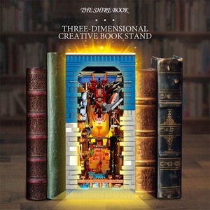 The Shire Book 3D Creative Car Stand Building Block Set Educational DIY Assembly Toy for Youth Kids Unisex 10-Piece Ages 8-13 - Product Image 3