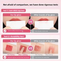 Pudding Jelly Zelfnivellerende Volumegevende Vegan Lip Glaze Zonder Logo Dubbel Gebruiksdoel Lippen Wangen Zachte Matte Finish Vloeibare Siliconenborstel Op Maat