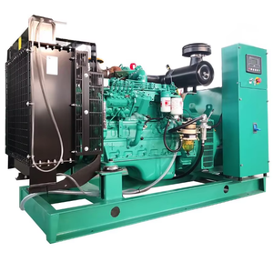 개방형 100Kw/125Kva 교류 발전기 50/60Hz 1500rpm 단상 400V DC 정격 전압 220V 원격 시작 저소음 - Product Image 1