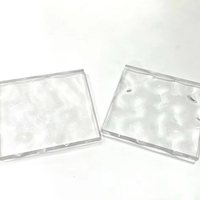 Plaque acrylique à motifs OLIDA 2mm 3mm 4mm 1220*2440mm, panneau ondulé, taille personnalisée pour signalétique avec service de découpe