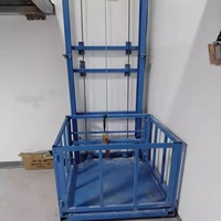 Plateforme élévatrice électrique compacte OEM anti-étranglement pour marchandises, hauteur de levage 3m, charge 500kg, télécommande électrique