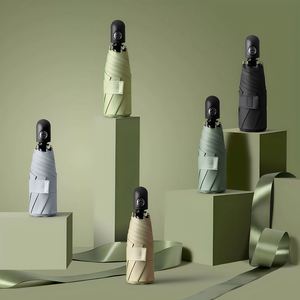 ร่มกันรังสียูวีแบบพับได้ WSY547 ร่มกันน้ำพกพาสะดวก ร่มเดินทาง 3 ตอน พับได้ 6K - Product Image 2