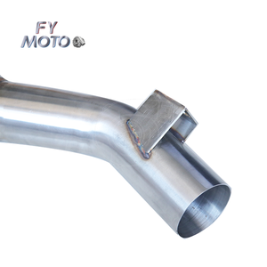 Downpipe da 3.5 ''per vw Golf MK7 MK7.5 GTI / <span class=keywords><strong>Seat</strong></span> Leon <span class=keywords><strong>Cupra</strong></span> 5F/RS 5E TFSI / A3 1.8T 2.0T 2013 + con scudo termico - Product Image 6