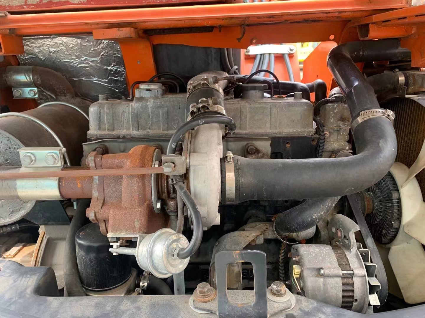 ライター Hitachi ZX55 Used Crawler Excavator - 5.5TON Second Hand Digger