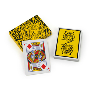 Fuente de fábrica Blanco Azul Negro Núcleo Estándar Normal <span class=keywords><strong>Poker</strong></span> Jumbo Naipes - Product Image 6