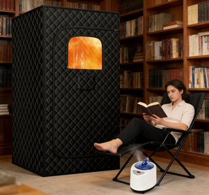 Tente de sauna portable pour la maison, sauna sec isolé pliable pour l'extérieur, sauna personnalisé - Product Image 1