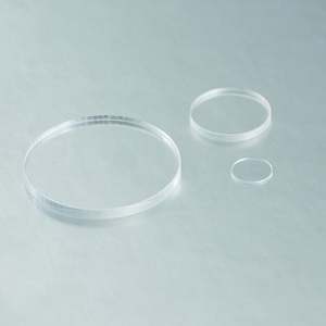 Ventana VUV de fluoruro de magnesio MgF2 pulido plano redondo de alta transmisión personalizada Ventana de vidrio óptico recubierto AR - Product Image 5