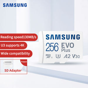 สำหรับ Samsung <span class=keywords><strong>EVO</strong></span> <span class=keywords><strong>PLUS</strong></span> การ์ดหน่วยความจำความเร็วสูง UHS-I <span class=keywords><strong>Micro</strong></span> 64GB 128GB <span class=keywords><strong>256GB</strong></span> 512GB 1TB เข้ากันได้กับโทรศัพท์ DVR 160เมกะไบต์/วินาที Mini <span class=keywords><strong>SD</strong></span> - Product Image 3