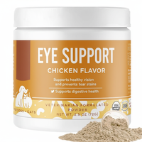 Complément alimentaire pour la vue des chiens et des chats, en forme de gummies moelleux, à base de poudre de racine de guimauve, pour prévenir les taches de larmes, OEM et ODM