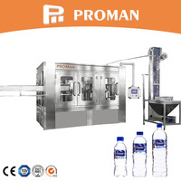 Projet clé en main : Machine de remplissage entièrement automatique pour bouteilles PET 25cl, 33cl, 75cl, petite machine de remplissage d'eau minérale et de jus de fruits – Prix