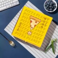 Boîtes à pizza en gros, personnalisées, avec doublure intérieure en aluminium, résistantes à la graisse, pour restaurants de pizzas