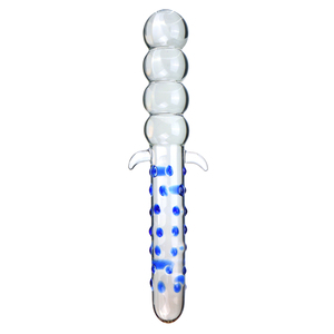 Hersteller Großhandel Große Transparente Wasserdichte Glas-Dildos Simulationspenis Erotische Weibliche Masturbation Erwachsenen-Sexspielzeuge - Product Image 5