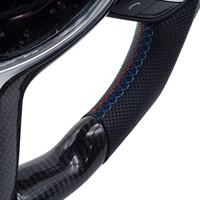 Volant sport en cuir personnalisé DTYEYE pour les séries 1/3/5/7 M3/M5/X3/M4/M2 F15/E70-F22/F30-F40/F80-F90 E84-E92